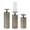Melrose Set of 3 Metal Candle Holders 14&#x22;